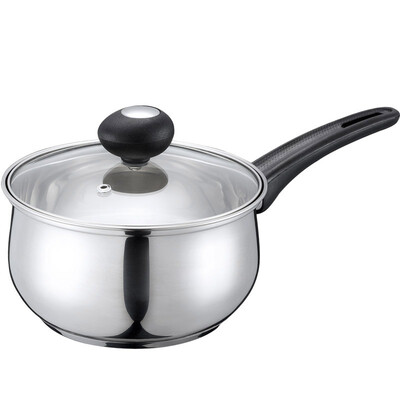 【Jingdong Supermarket】 Ai Shida 16cm single handle stainless steel milk soup pot C1916 cook noodles porridge hot milk induction cooker universal video cover
【Jingdong Supermarket】 Ai Shida 16cm single handle stainless steel milk soup pot C1916 cook noodles porridge hot milk induction cooker universal video cover
