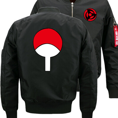 Naruto write round eyes Sasuke Bomber Flight Flying Jacket Winter thicken Warm Zipper Men Jackets Anime Mens Casual Coat
Naruto write round eyes Sasuke Bomber Flight Flying Jacket Winter thicken Warm Zipper Men Jackets Anime Mens Casual Coat