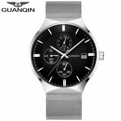 GUANQIN Watch Mens Watch Casual Fashion Quartz Watch waterproof calendar watch
GUANQIN Watch Mens Watch Casual Fashion Quartz Watch waterproof calendar watch