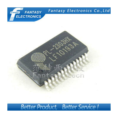 20PCS PL-2303HX SSOP28 PL2303HX SSOP PL2303 USB to RS-232 Bridge Controller new and original free shipping
20PCS PL-2303HX SSOP28 PL2303HX SSOP PL2303 USB to RS-232 Bridge Controller new and original free shipping