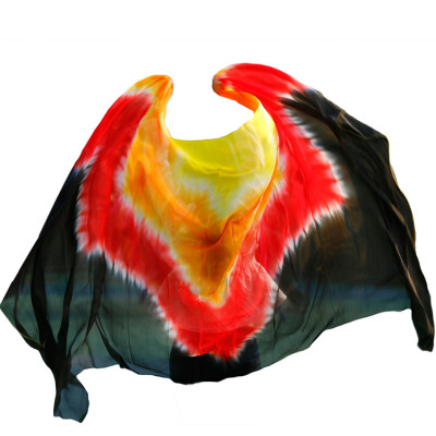 2017 Dance veils Handmade Natural Silk Belly Dance Veils YellowOrangeRedBlack White dot 250270114 cm Dance Props Silk Veils
2017 Dance veils Handmade Natural Silk Belly Dance Veils YellowOrangeRedBlack White dot 250270114 cm Dance Props Silk Veils