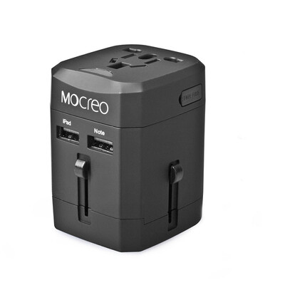 MOCREO Universal World Wide Safety Travel Charger Wall Charger Adapter Plug All-in-one with 2.1A Dual USB Ports
MOCREO Universal World Wide Safety Travel Charger Wall Charger Adapter Plug All-in-one with 2.1A Dual USB Ports