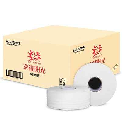 Happy sunshine (sunelements) roll paper commercial series 2 layer 240 meters large paper * 12 volumes (FCL sales)
Happy sunshine (sunelements) roll paper commercial series 2 layer 240 meters large paper * 12 volumes (FCL sales)