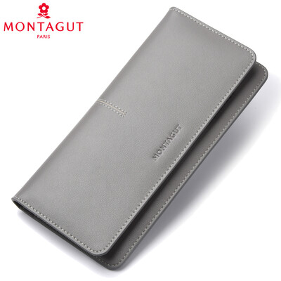 Montagut female wallet 20 long wallet sweet lady leather ladies wallet buckle clutch R2522019011 black
Montagut female wallet 20 long wallet sweet lady leather ladies wallet buckle clutch R2522019011 black