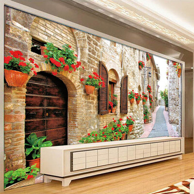 Custom 3D Mural Wallpaper For Wall Pastoral Town Road Old House With Flowers Wall Murals Living Room TV Sofa Backdrop Wall Cover
Custom 3D Mural Wallpaper For Wall Pastoral Town Road Old House With Flowers Wall Murals Living Room TV Sofa Backdrop Wall Cover