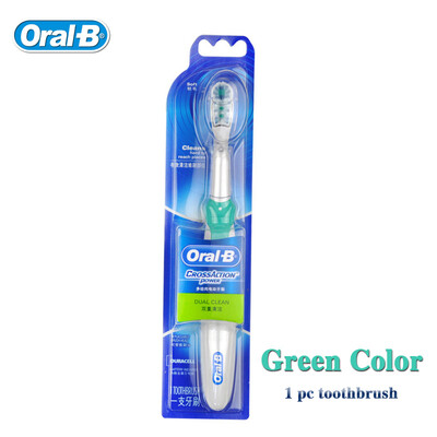 Oral B Cross Action Electric Toothbrush Deep Clean Teeth Whitening Non-Rechargeable Power Teeth Brush 4 Colors Use AA Battery
Oral B Cross Action Electric Toothbrush Deep Clean Teeth Whitening Non-Rechargeable Power Teeth Brush 4 Colors Use AA Battery