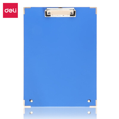 Deli deli 9251 PP cardboard clip writing board clip innovative strap design 235320mm blue
Deli deli 9251 PP cardboard clip writing board clip innovative strap design 235320mm blue