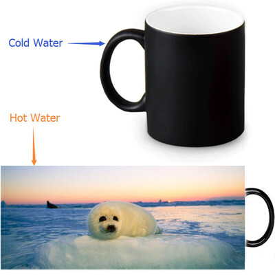 Harp Seal 350ml / 12oz Heat Reveal Mug Color Change Чашка кофе Чувствительные морфинг-кружки Волшебная чашка для чайных чашек
Harp Seal 350ml / 12oz Heat Reveal Mug Color Change Чашка кофе Чувствительные морфинг-кружки Волшебная чашка для чайных чашек