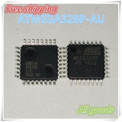 10pcs ATMEGA328 MEGA328 AVR ATmega328P-AU TQFP Microcontrollers ICs&Free Shipping
10pcs ATMEGA328 MEGA328 AVR ATmega328P-AU TQFP Microcontrollers ICs&Free Shipping