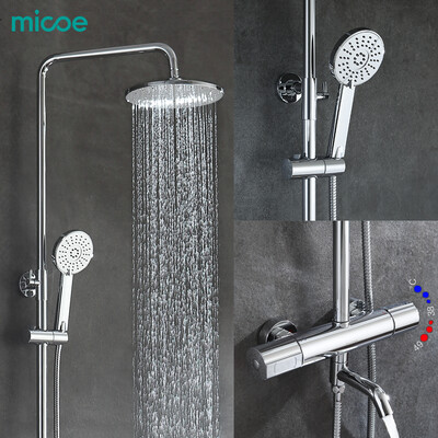 Micoe 2018 Робине для Термостатический смесители suite Ванная комната Медь 38 49 градусов голова регулируемый три функции сопла
Micoe 2018 Робине для Термостатический смесители suite Ванная комната Медь 38 49 градусов голова регулируемый три функции сопла