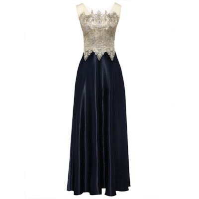 CAZDZY Bateau Neck Zipper-Up Appliques A Line Evening Dress
CAZDZY Bateau Neck Zipper-Up Appliques A Line Evening Dress