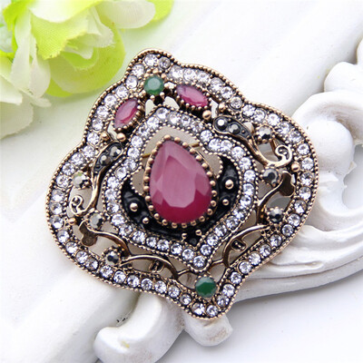 Vintage Turkish Women Tulips Flower Brooch Rhinestone Jewelry Multicolor Resin Hollow Brooches Broches Ladies Party Hijab Pins
Vintage Turkish Women Tulips Flower Brooch Rhinestone Jewelry Multicolor Resin Hollow Brooches Broches Ladies Party Hijab Pins