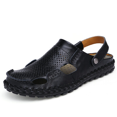 men sandals slippers genuine leather cowhide male summer shoes outdoor casual leather sandals
men sandals slippers genuine leather cowhide male summer shoes outdoor casual leather sandals