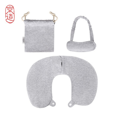 Beijing made portable travel kit inflatable U-shaped pillow eye mask storage bag light gray
Beijing made portable travel kit inflatable U-shaped pillow eye mask storage bag light gray