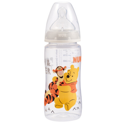 NUK wide caliber Disney PP bottle 300ml with anti-flatulence nipple 0-6 months silicone round hole nipple gray pattern random Germany imported
NUK wide caliber Disney PP bottle 300ml with anti-flatulence nipple 0-6 months silicone round hole nipple gray pattern random Germany imported