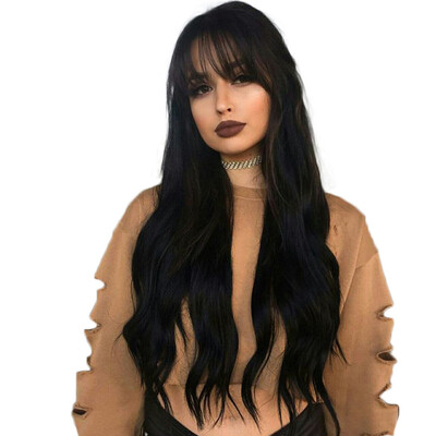 T-top Hair Virgin Human Hair Lace Front Wig Water Wave With Bang Human Hair Wig Swiss Lace Natural Black With Natural Hairline And
T-top Hair Virgin Human Hair Lace Front Wig Water Wave With Bang Human Hair Wig Swiss Lace Natural Black With Natural Hairline And
