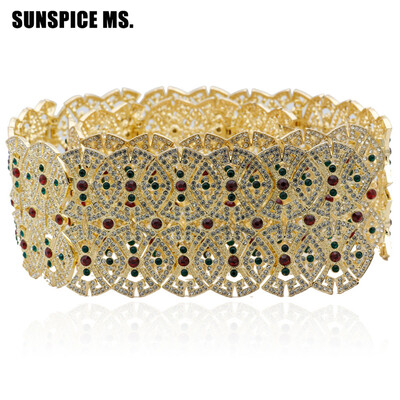 High-Grade Women Rhinestone Crystal Hollow Out Metal Belly Chains Belt Round Flower Wide Waist Chain Royal Wedding Body Jewelry
High-Grade Women Rhinestone Crystal Hollow Out Metal Belly Chains Belt Round Flower Wide Waist Chain Royal Wedding Body Jewelry