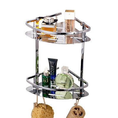 Cobbe T8274 stainless steel triangle basket bathroom hardware accessories bathroom shelf double corner rack storage rack wall hanging
Cobbe T8274 stainless steel triangle basket bathroom hardware accessories bathroom shelf double corner rack storage rack wall hanging
