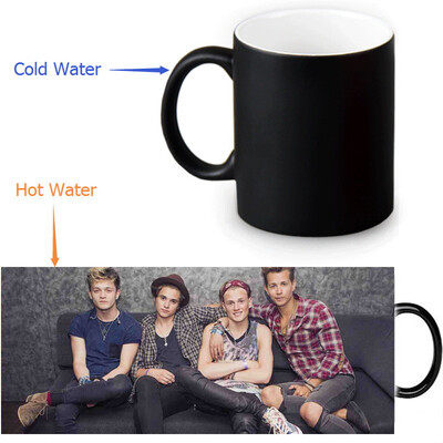 The Vamps 350ml12oz Heat Reveal Mug Color Change Coffee Cup Sensitive Morphing Mugs Magic Mug Milk Tea Cups
The Vamps 350ml12oz Heat Reveal Mug Color Change Coffee Cup Sensitive Morphing Mugs Magic Mug Milk Tea Cups