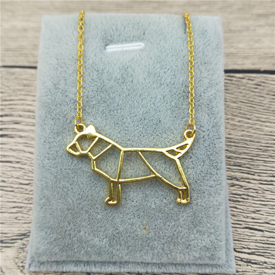 New Origami Bull Terrier Necklace Bull Terrier Charm Female Male Gift Necklace Fashion Women Jewellery Geometric Jewellery
New Origami Bull Terrier Necklace Bull Terrier Charm Female Male Gift Necklace Fashion Women Jewellery Geometric Jewellery