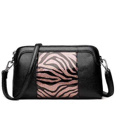 Ms Temperament Envelope Handbags Brighten Leather Party Bags Litchi Pattern Handbags Fashion Simple Shoulder Messenger Bag