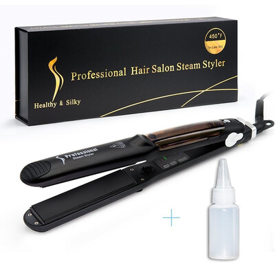 2018 The newest Argan Oil Steam Hair Straightener Flat Iron Injection Painting 450F Straightening Irons Hair Care Styling Tools
2018 The newest Argan Oil Steam Hair Straightener Flat Iron Injection Painting 450F Straightening Irons Hair Care Styling Tools