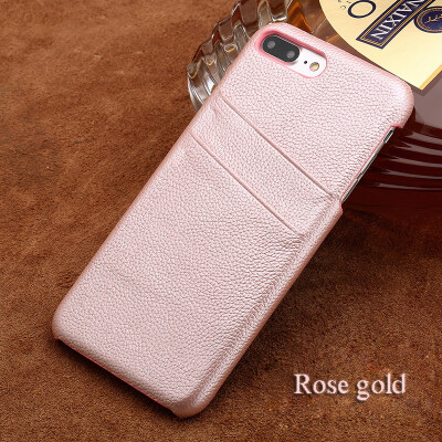 Genuine Leather Phone Case For iPhone 7 8 Plus Case Litchi Texture Dual Card slots Back Cover For X 6 6S Plus Case
Genuine Leather Phone Case For iPhone 7 8 Plus Case Litchi Texture Dual Card slots Back Cover For X 6 6S Plus Case