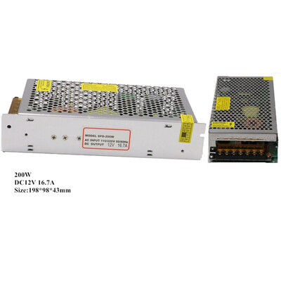 Lighting Transformers DC12V High Quality LED Lights Driver for LED Strip Power Supply 60W 100W 200W 300W
Lighting Transformers DC12V High Quality LED Lights Driver for LED Strip Power Supply 60W 100W 200W 300W