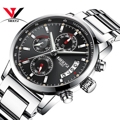 NIBOSI Quartz Wrist Watch Men Top Brand Luxury Watch Fashion Men Sport Watch Leather Band Chronograph Stainless Steel Relogios
NIBOSI Quartz Wrist Watch Men Top Brand Luxury Watch Fashion Men Sport Watch Leather Band Chronograph Stainless Steel Relogios