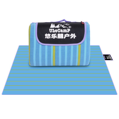 Ulecamp outdoor picnic mat tide pad tents pad mattress waterproof moisture thickening widening outdoor leisure cushion blue&green bar KC-02
Ulecamp outdoor picnic mat tide pad tents pad mattress waterproof moisture thickening widening outdoor leisure cushion blue&green bar KC-02