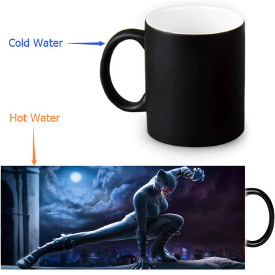 Cat Woman 350ml12oz Heat Reveal Mug Color Change Coffee Cup Sensitive Morphing Mugs Magic Mug Milk Tea Cups
Cat Woman 350ml12oz Heat Reveal Mug Color Change Coffee Cup Sensitive Morphing Mugs Magic Mug Milk Tea Cups