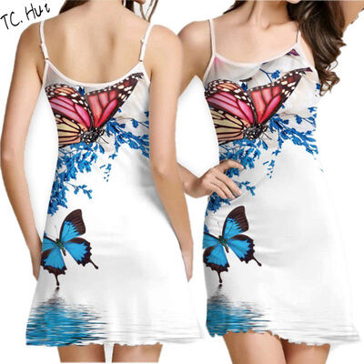 2017 Summer Real Knee-length Straight Dress Women Fashion Bohemia Floral Printing Harness Dress
2017 Summer Real Knee-length Straight Dress Women Fashion Bohemia Floral Printing Harness Dress