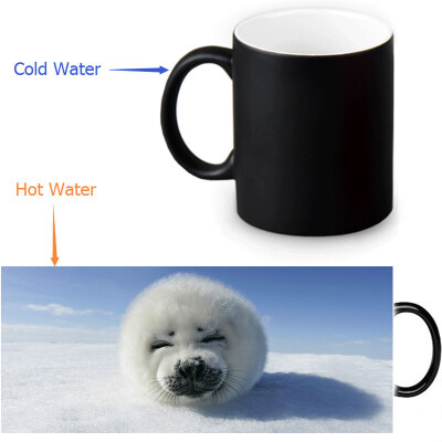 Harp Seal 350ml12oz Heat Reveal Mug Color Change Coffee Cup Sensitive Morphing Mugs Magic Mug Milk Tea Cups
Harp Seal 350ml12oz Heat Reveal Mug Color Change Coffee Cup Sensitive Morphing Mugs Magic Mug Milk Tea Cups
