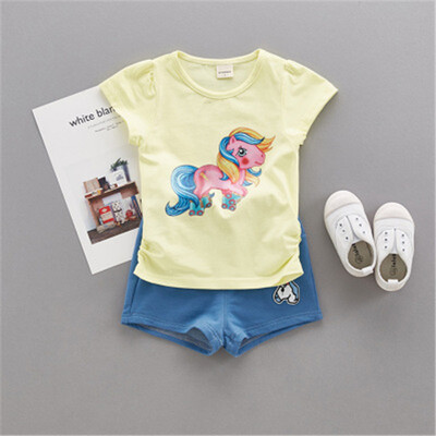 Girls Clothing Sets 2018 New Summer Girls clothes cartoon Pattern Print Kids clothes T-shirt Red Shorts Children clothing
Girls Clothing Sets 2018 New Summer Girls clothes cartoon Pattern Print Kids clothes T-shirt Red Shorts Children clothing