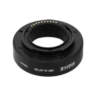 Meike MK--AF3-B Plastic Extension Tube Close Shot Adapter Ring Lens for Auto Focus Sony NEX Micro DSLR (10mm, 16mm) E-Mount Cam
Meike MK--AF3-B Plastic Extension Tube Close Shot Adapter Ring Lens for Auto Focus Sony NEX Micro DSLR (10mm, 16mm) E-Mount Cam