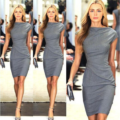 Lovaru ™2015 New Women Work Wear Formal Office Dress Ladies Elegant Casual Pencil Dress Sleeveless knee-length design
Lovaru ™2015 New Women Work Wear Formal Office Dress Ladies Elegant Casual Pencil Dress Sleeveless knee-length design