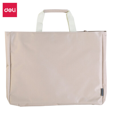 Deli deli large-capacity business conference package computer bag high-end portable zipper bag file information package white 5573
Deli deli large-capacity business conference package computer bag high-end portable zipper bag file information package white 5573