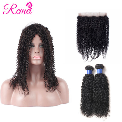 Rcmei 8A Raw Virgin Hair 360 Lace Frontal Closure with Bundles Brazilian Kinky Curly Human Hair 21 Bundle with 360 Frontal
Rcmei 8A Raw Virgin Hair 360 Lace Frontal Closure with Bundles Brazilian Kinky Curly Human Hair 21 Bundle with 360 Frontal