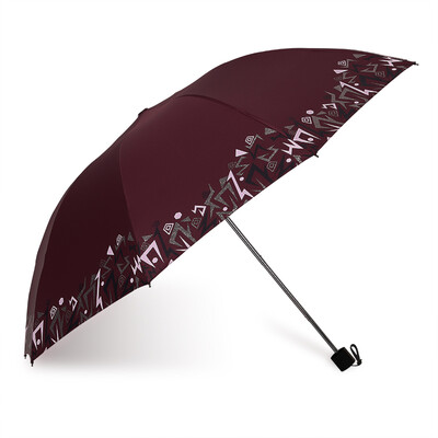 Paradise Umbrella 9K Increase Reinforced Steel Black Glue UV Protection UFP50 Sunshade Bright Powder Silver Light Warning Pattern Umbrella Umbrella 30246E Wine Red
Paradise Umbrella 9K Increase Reinforced Steel Black Glue UV Protection UFP50 Sunshade Bright Powder Silver Light Warning Pattern Umbrella Umbrella 30246E Wine Red