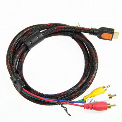 Отель хуаюань 1,5 м HDMI к 3 RCA видео аудио кабель AV компонент конвертер Адаптер для HDTV DVD-диск
Отель хуаюань 1,5 м HDMI к 3 RCA видео аудио кабель AV компонент конвертер Адаптер для HDTV DVD-диск