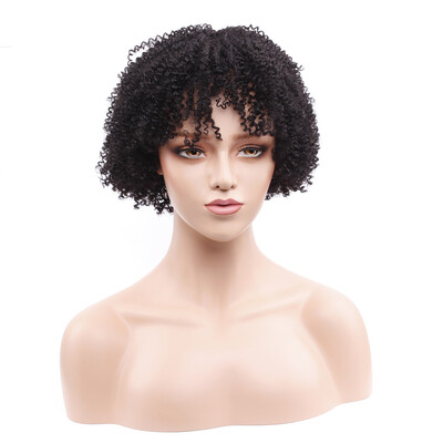 Short Curly Human Hair Wigs For Black Women Brazilian Virgin Hair Natural Color 130 Density Short Wig for Black Women
Short Curly Human Hair Wigs For Black Women Brazilian Virgin Hair Natural Color 130 Density Short Wig for Black Women