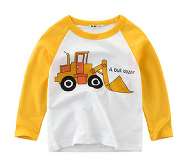 2018 boys spring & autumn long-sleeves T-shirt children T-shirt cartoon printed bottom
2018 boys spring & autumn long-sleeves T-shirt children T-shirt cartoon printed bottom