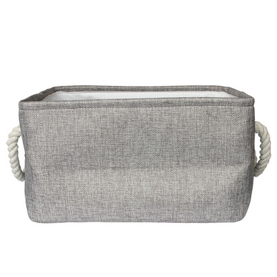Jing Hui Si Chuang JH0559 storage box snacks underwear storage basket cotton&linen storage box basket small gray
Jing Hui Si Chuang JH0559 storage box snacks underwear storage basket cotton&linen storage box basket small gray