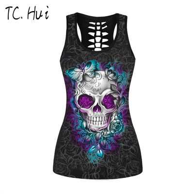 2018 Women Halloween Tank Tops Vampire pumpkin head Corpse Skull Cartoon cat Print Camisole Festival Tops
2018 Women Halloween Tank Tops Vampire pumpkin head Corpse Skull Cartoon cat Print Camisole Festival Tops