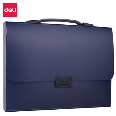 Deli deli A4 large-capacity conference package information package soft two-color handle transaction package file package blue 5246
Deli deli A4 large-capacity conference package information package soft two-color handle transaction package file package blue 5246
