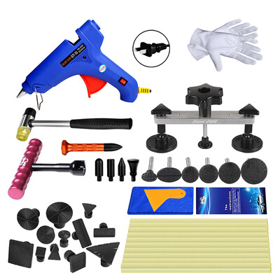 Super PDR Tools Kit Dent Repair Tool Car Paintless Dent Removal Auto Repair Body Hand Tool Set Puller Bridge Glue Gun Ferramenta
Super PDR Tools Kit Dent Repair Tool Car Paintless Dent Removal Auto Repair Body Hand Tool Set Puller Bridge Glue Gun Ferramenta
