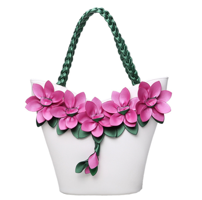 Large Capacity Single Shoulder Handbag Mosaic Hit Color Fluorescence Fashion Flower Weave
Large Capacity Single Shoulder Handbag Mosaic Hit Color Fluorescence Fashion Flower Weave