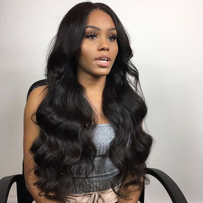 T-top Hair Virgin Human Hair Lace Front Wig Long Body Wave Glueless Human Hair Wig Swiss Lace Natural Black With Natural Hairline
T-top Hair Virgin Human Hair Lace Front Wig Long Body Wave Glueless Human Hair Wig Swiss Lace Natural Black With Natural Hairline