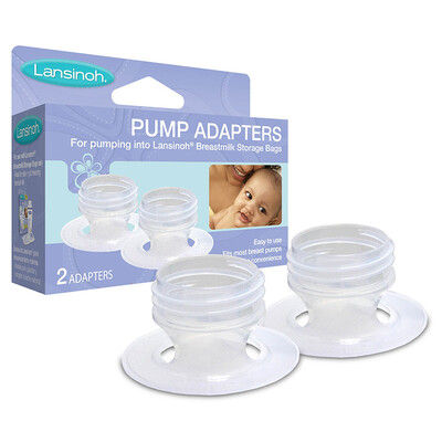 Lansino Lansinoh Standard Breast Pump Adapter Breast Bag Breast Pump Transfer 2 Pack 53441
Lansino Lansinoh Standard Breast Pump Adapter Breast Bag Breast Pump Transfer 2 Pack 53441