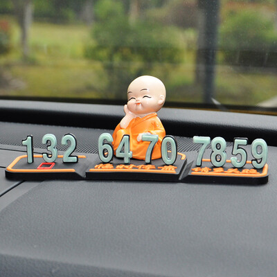 YUECAR car temporary stop sign stereo small monk phone number mobile car stop sign kung fu models - one fly
YUECAR car temporary stop sign stereo small monk phone number mobile car stop sign kung fu models - one fly